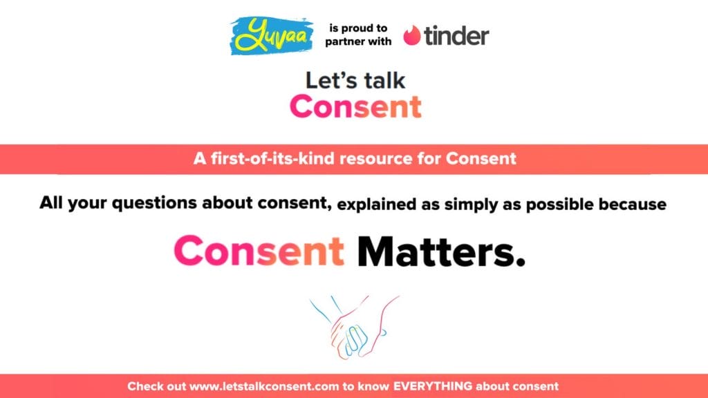 Let's Talk Consent by Yuvaa & Tinder